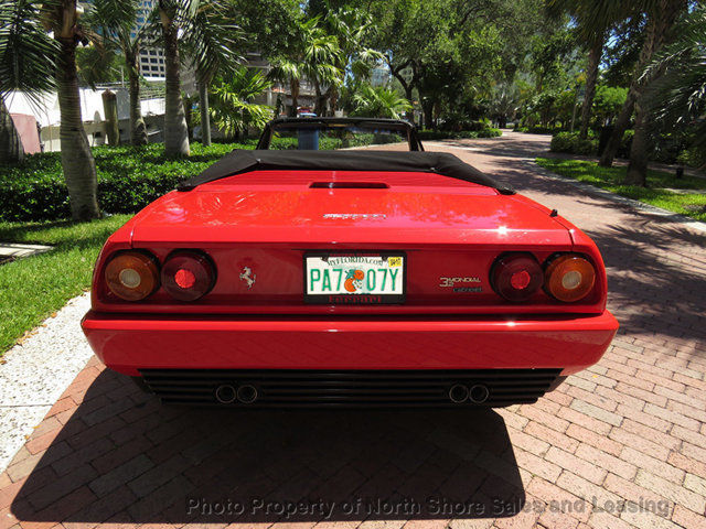 1988 Ferrari Mondial 3 2 Convertible Ferrari Red Tan