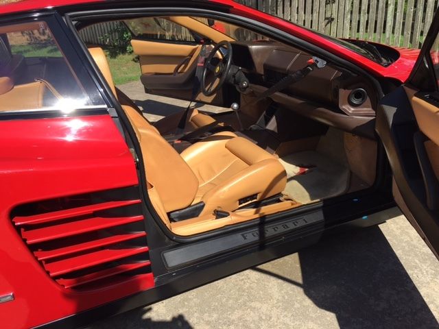 1989 Excellent Condition Red Ext Tan Tobacco Interior
