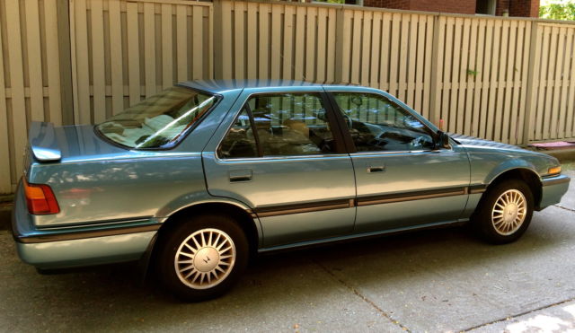 1989 Honda Accord LXi Sedan "One Owner" Only81K Auto-Sunroof Near Mint