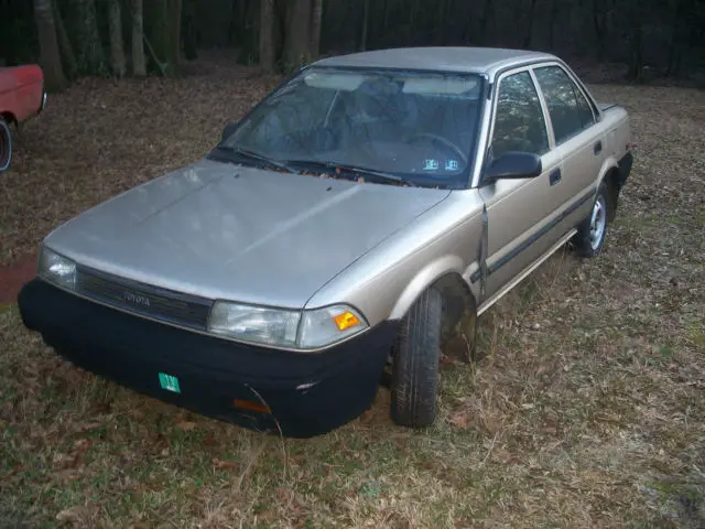 1989 Toyota Corolla Dlx 4 Door Classic Toyota Corolla 1989