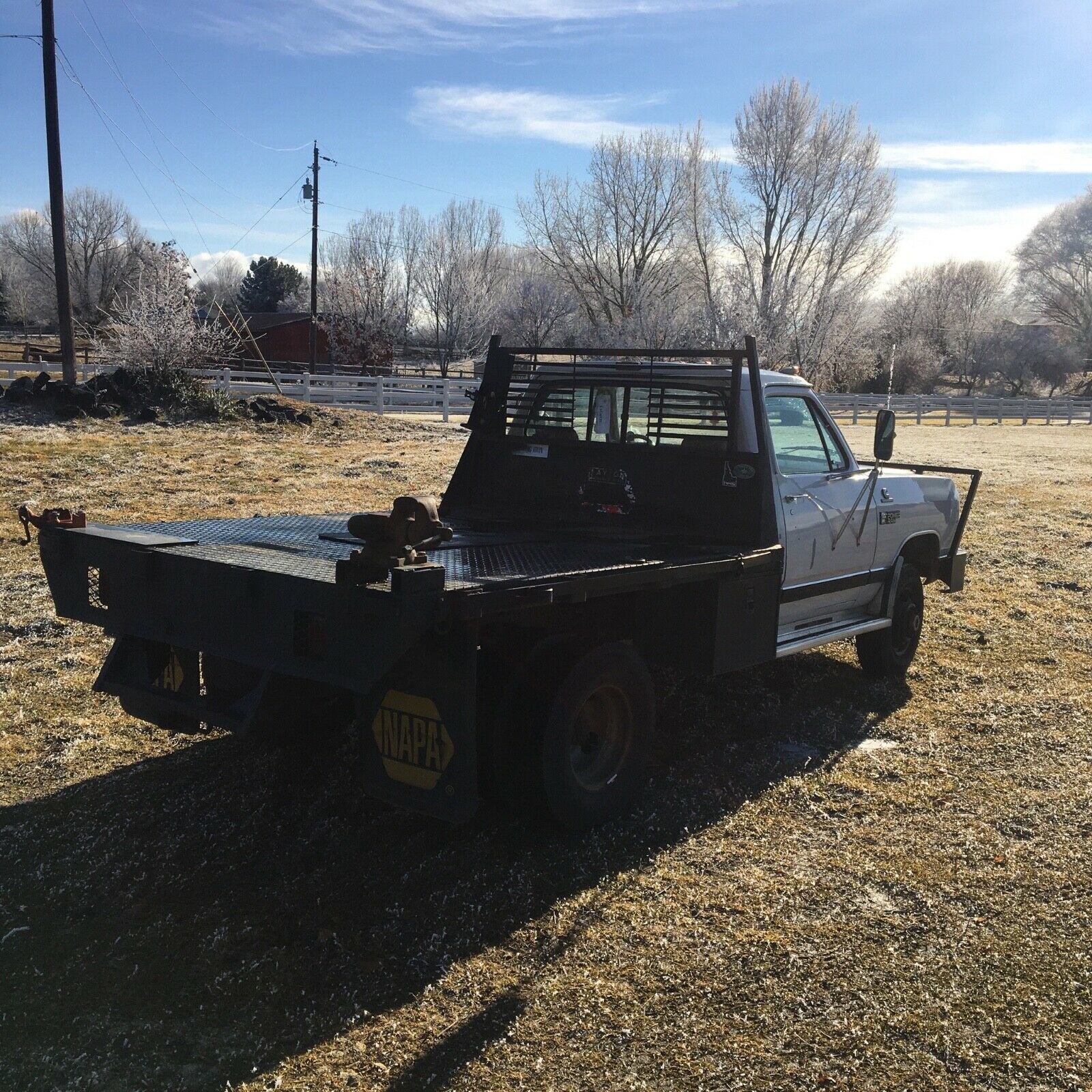 1990 Dodge diesel power ram W350 dually 4x4 Getrag 5 speed. - Classic