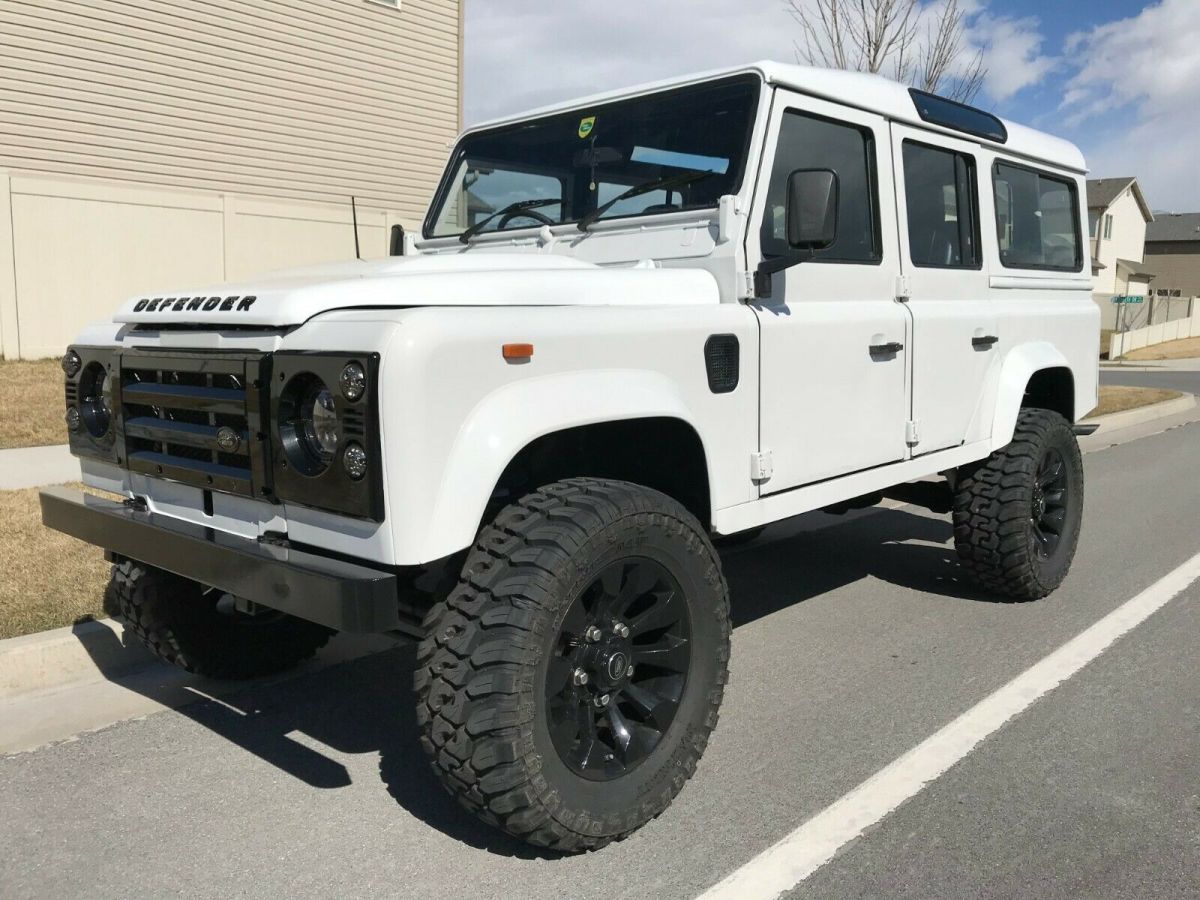 1990 Land Rover Defender 110 County Station Wagon 2.5L Turbo Diesel ...