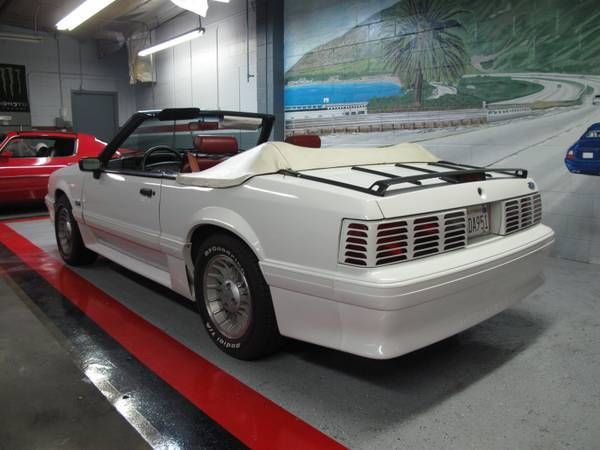 1990 Mustang Gt 5 0 25th Anniversary Convertible White W