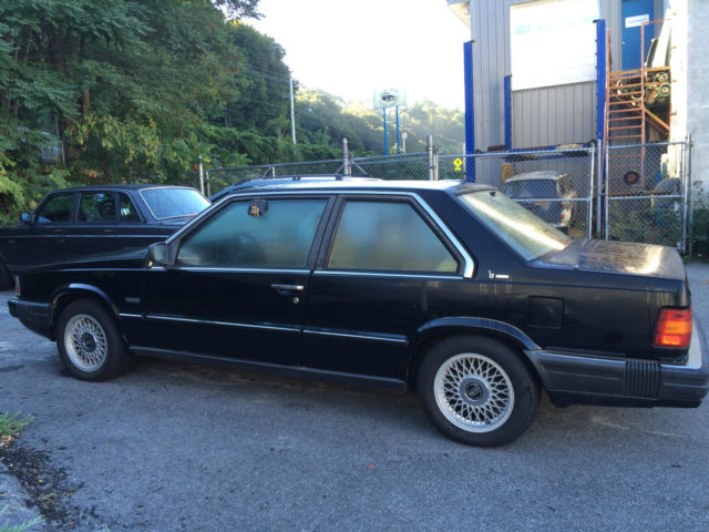 1990 Volvo 780 Bertone Coupe Black W Tan Interior Classic