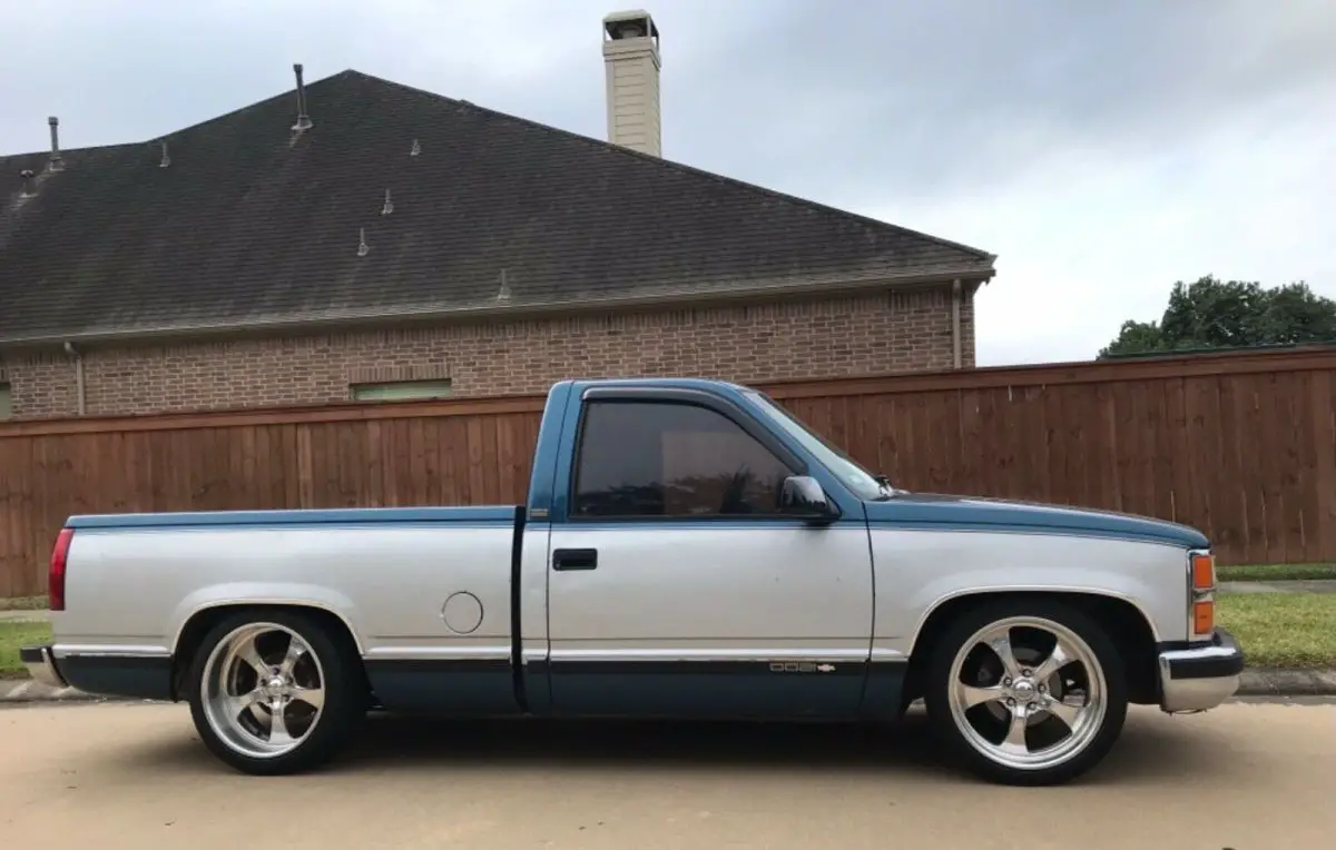 1991 Chevrolet C1500 Pickup Blue Rwd Automatic C1500 Classic