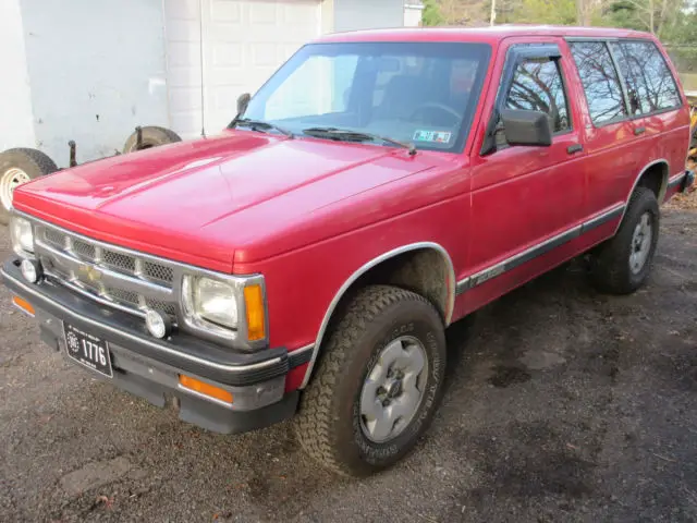 Sa 3233 91 Chevrolet 91 Chevrolet Chevy S10 Blazer Jimmy 43