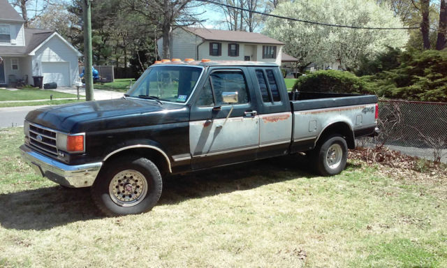 1991 Ford F 150 Lariat Extended Cab 4x4 Pickup Truck