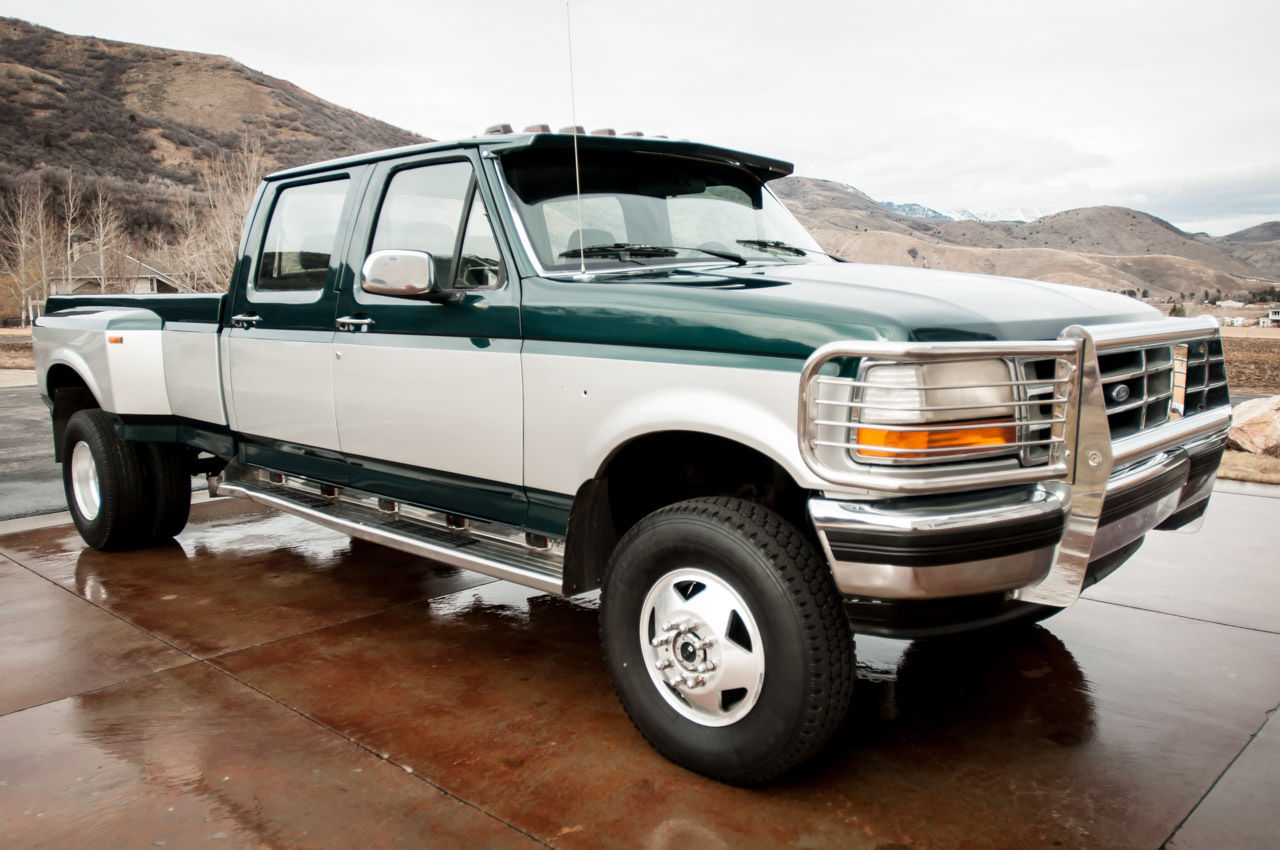 1992 Ford F-350 XLT 4WD, DIESEL, CREW CAB, 5-SPEED, CLEAN CARFAX, K NEW ...