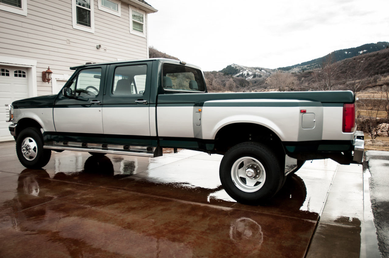 1992 Ford F-350 XLT 4WD, DIESEL, CREW CAB, 5-SPEED, CLEAN CARFAX, K NEW ...