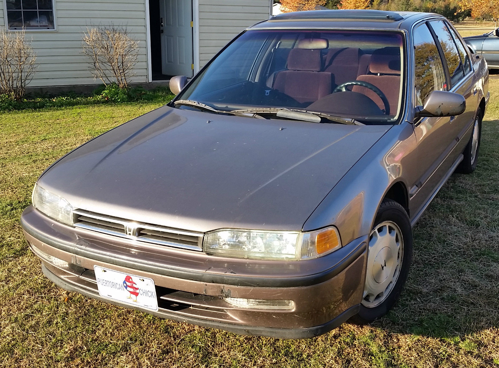 1992 Honda Accord Ex Sedan 22l5 Speed Classic Honda Accord 1992 For