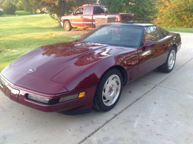 1993 40th Anniversary Ruby Red Corvette With Only 56337 Miles Classic Chevrolet Corvette 1993