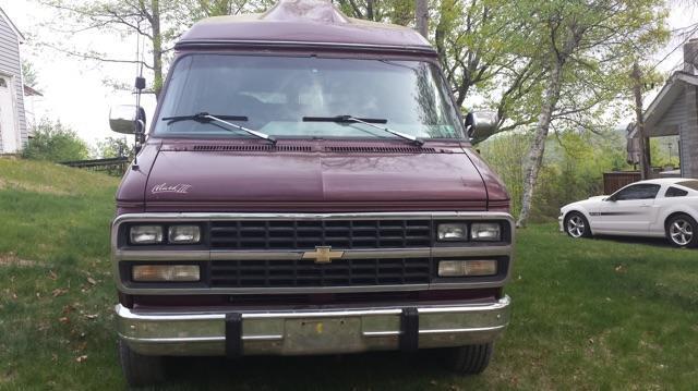 1993 Chevy Conversion Van G 20 High Top Classic Chevrolet