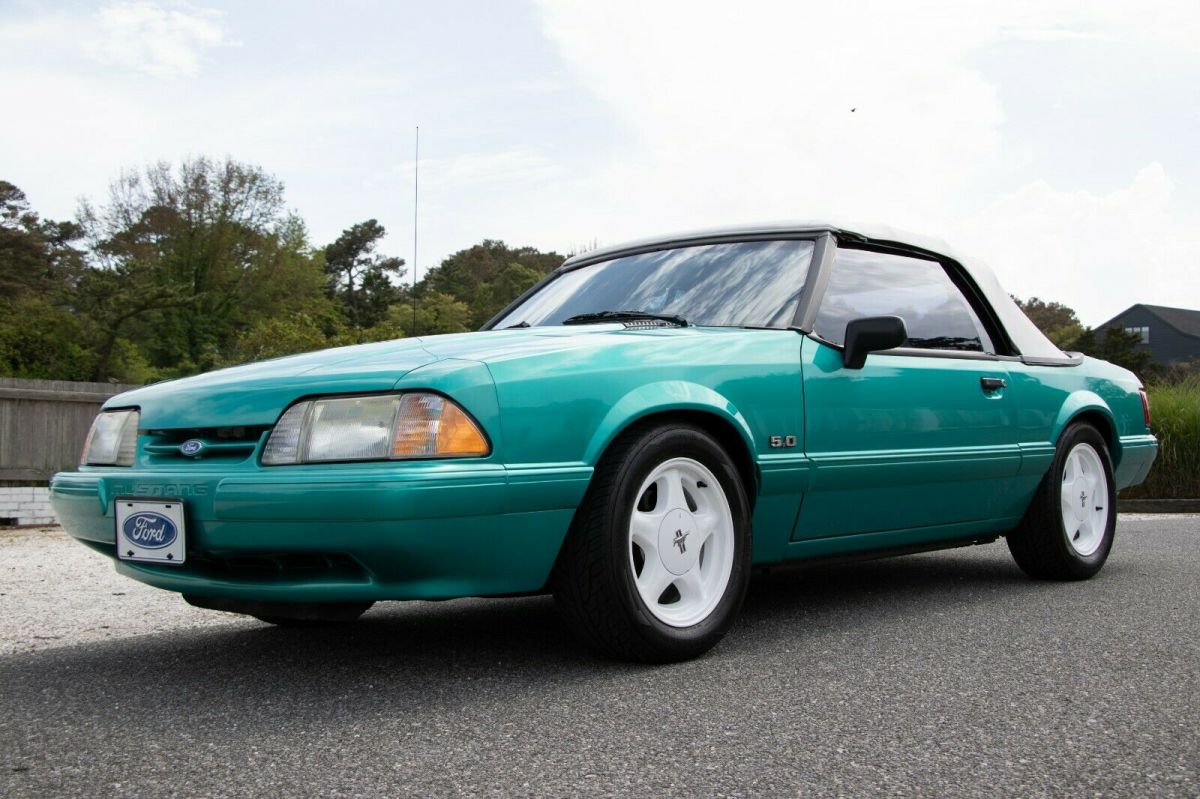 1993 ford mustang lx 5.0 l v8 automatic convertible