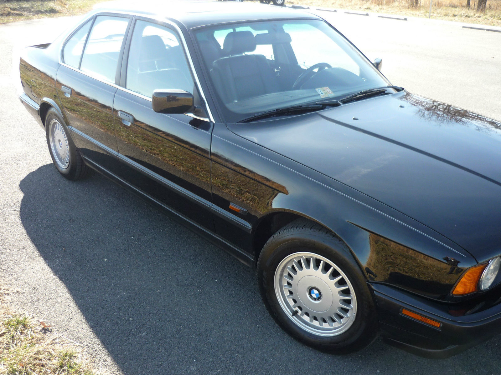 1994 Bmw 525i 29k Original Miles Excellent Condition Black On Black