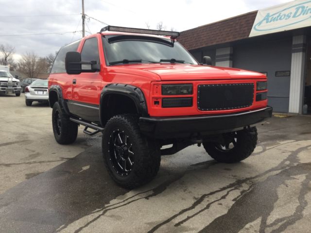 1994 Chevy Blazer Tahoe 4x4 2 Door Lifted Wheels Tons Of