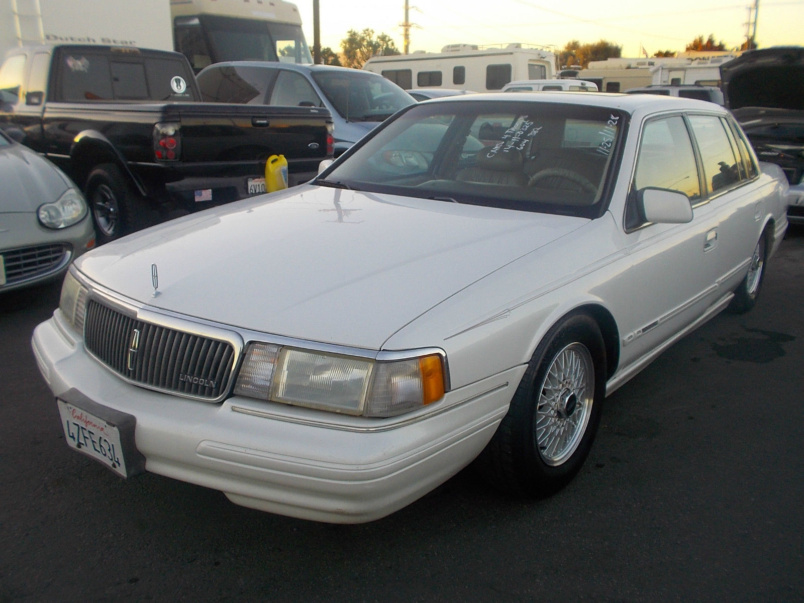 1994 Lincoln Continental Executive Sedan 4 Door 38l No Reserve