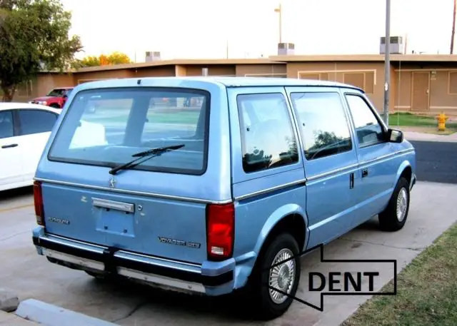 1st generation classic dodge/chrysler plymouth voyager minivan