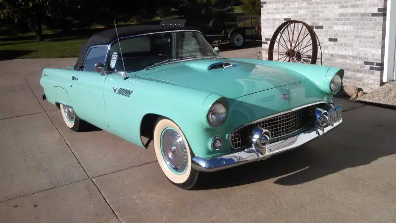 55 T-bird Convertible 41000 Miles V8 Automaticnumbers Matching 