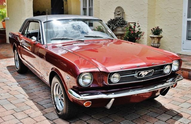 66 Mustang Gt K Code With 4 Speed Stunning Pony Interior