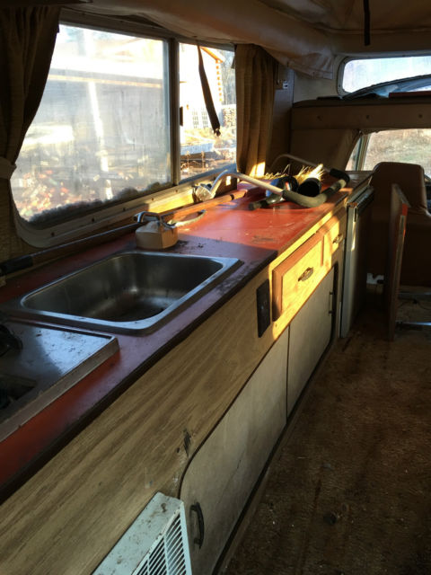 77 Toyota Chinook Camper Dually Pop Up Camper All Propane
