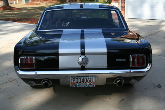 Awesome 1966 Ford Mustang Cobra Black With Black Interior