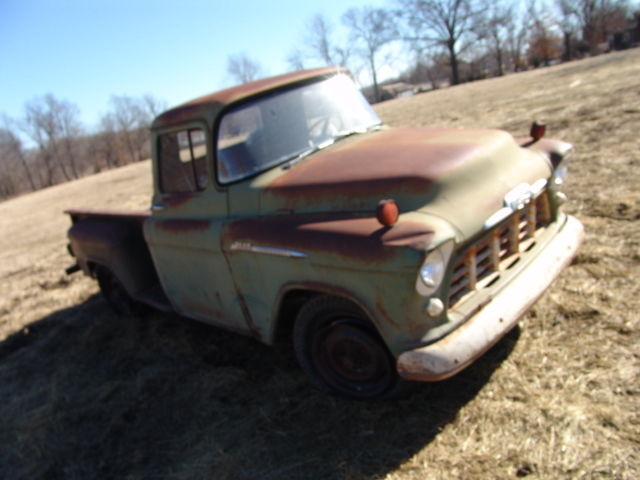 BARN FIND! Export Welcome! Tri-Five Chevy Pickup Truck Best Deal On eBay! Solid - Classic ...