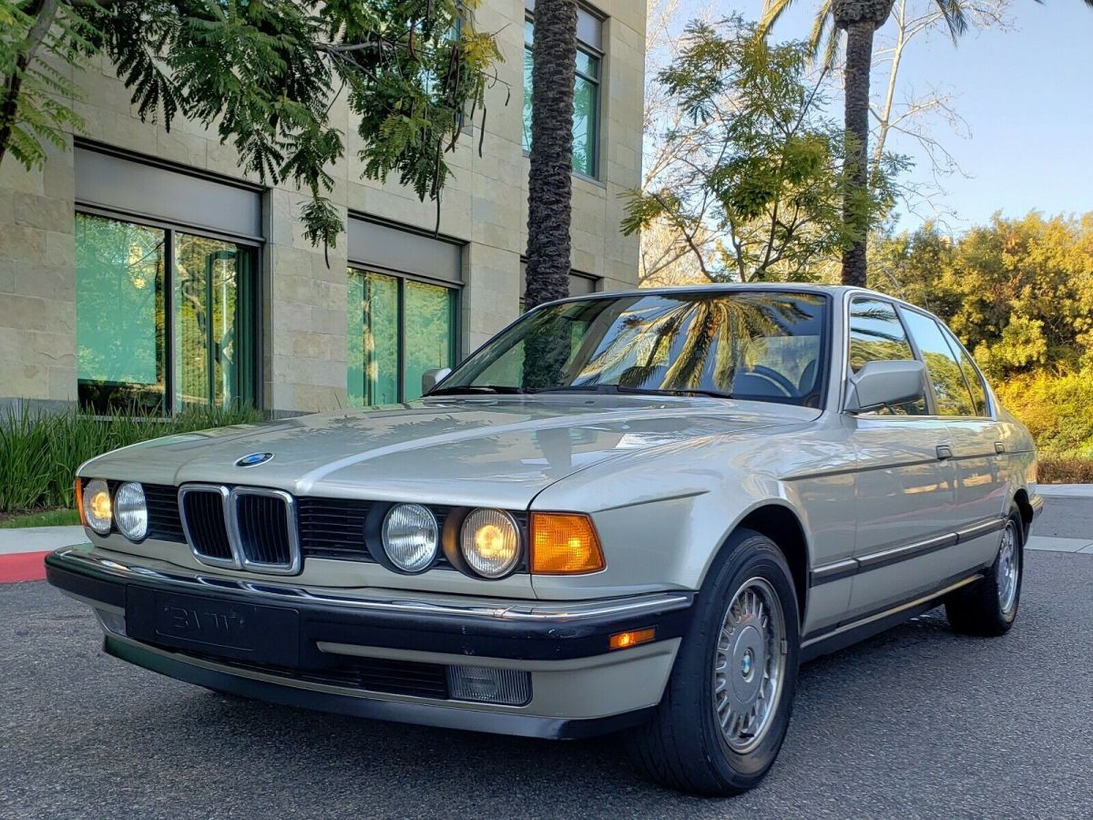 BMW 735i 1989 only 84k! California classic collectible BMW 7 series E32