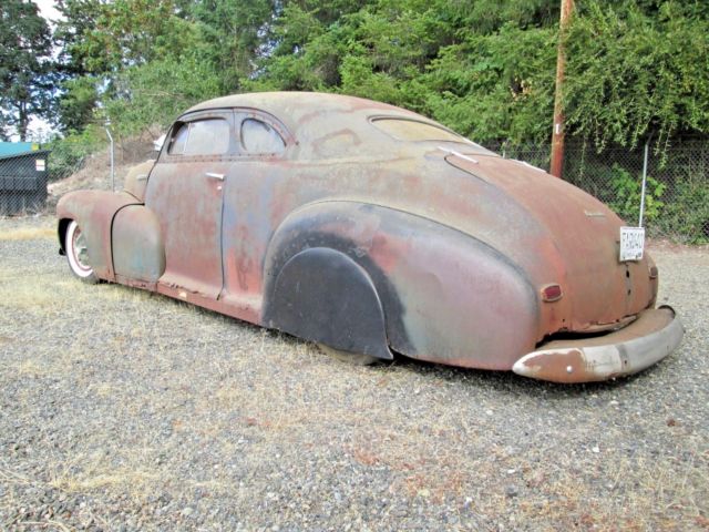 Chopped Chevy Coupe Rat Rod Taildragger Lowrider Barn Find Runs No Reserve Classic