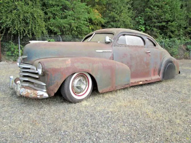 Chopped Chevy Coupe Rat Rod Taildragger Lowrider Barn Find Runs No Reserve Classic