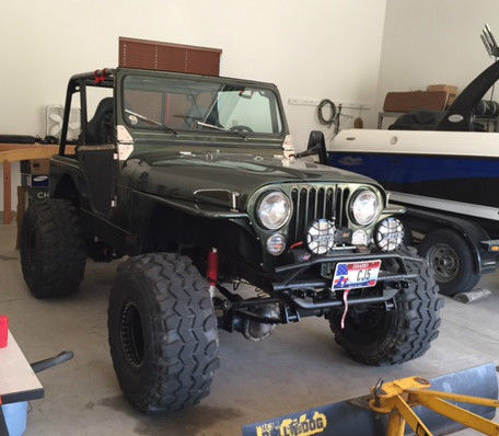 lifted jeep cj