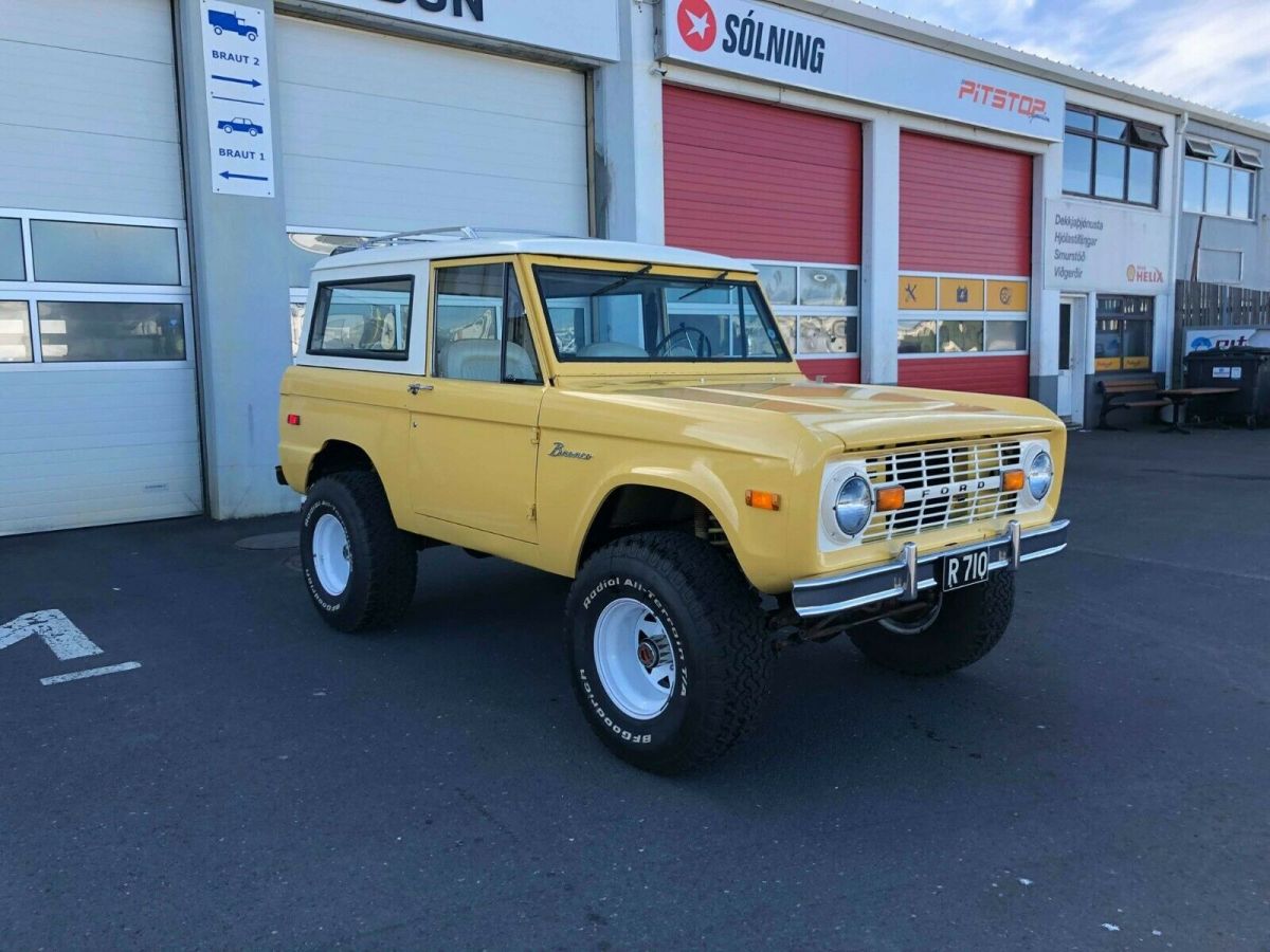 Ford Bronco 1974 200ci 3speed Lift Restored Classic Ford Bronco