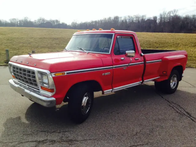 Ford f-350 1 ton dually dump bed pick up truck 1975 classic - Classic