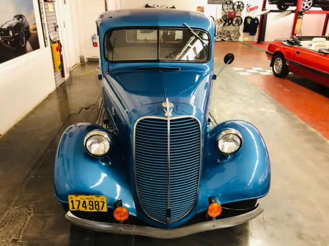 Ford Pickup Blue-Metallic with 25,312 Miles, for sale! - Classic Ford Other Pickups 1937 for sale