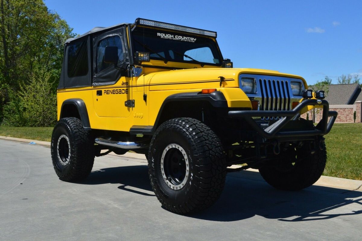 Fully Restored Jeep Wrangler YJ with Renegade package 4.0