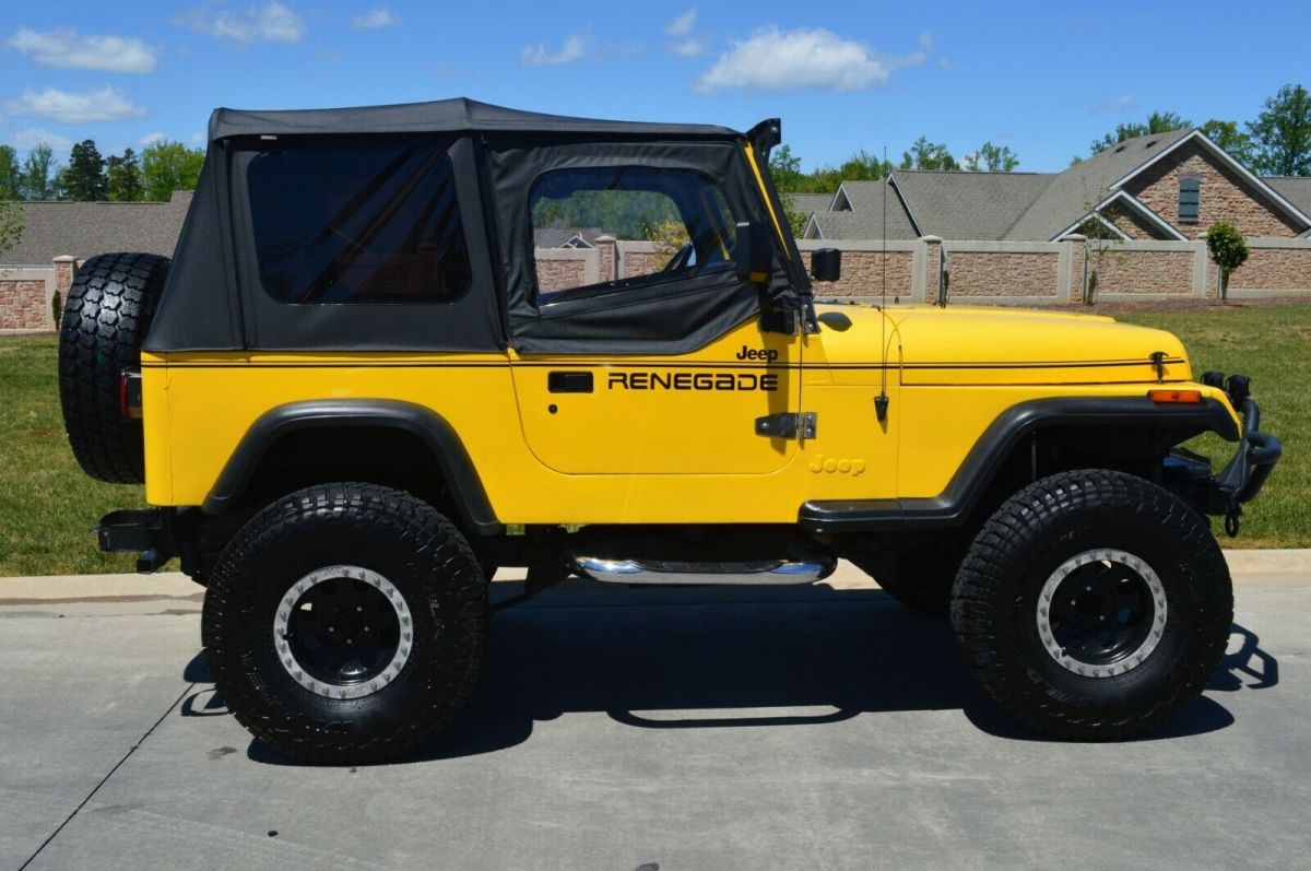 Fully Restored Jeep Wrangler YJ with Renegade package 4.0