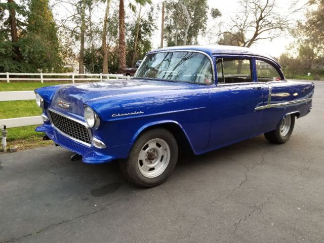 Great shape 55 chevy 210 post sedan great runner to have fun this