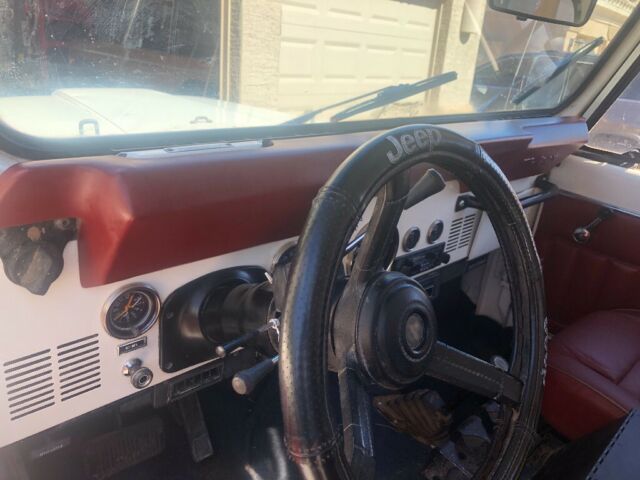 Jeep Cj7 1986 Automatic With Factory Ac And Garnet Interior