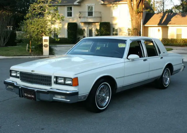 MINT LOW MILE SURVIVOR - 1986 CHEVROLET CAPRICE LS BROUGHAM - 42K ORIG ...