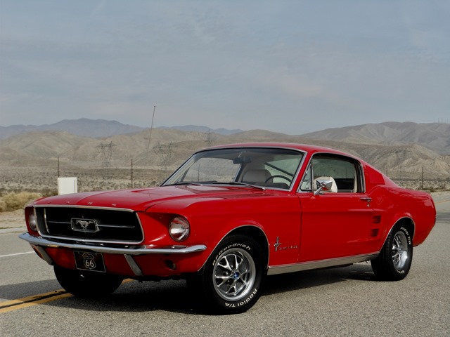 No Reserve 1967 Ford Mustang Fastback A Code Candy Apple Red