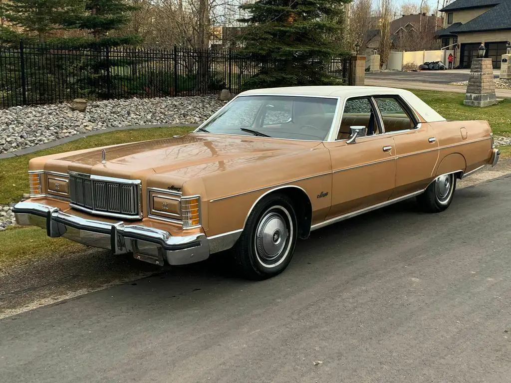 No Reserve 1974 Mercury Marquis 15000 Original Miles One Owner Since