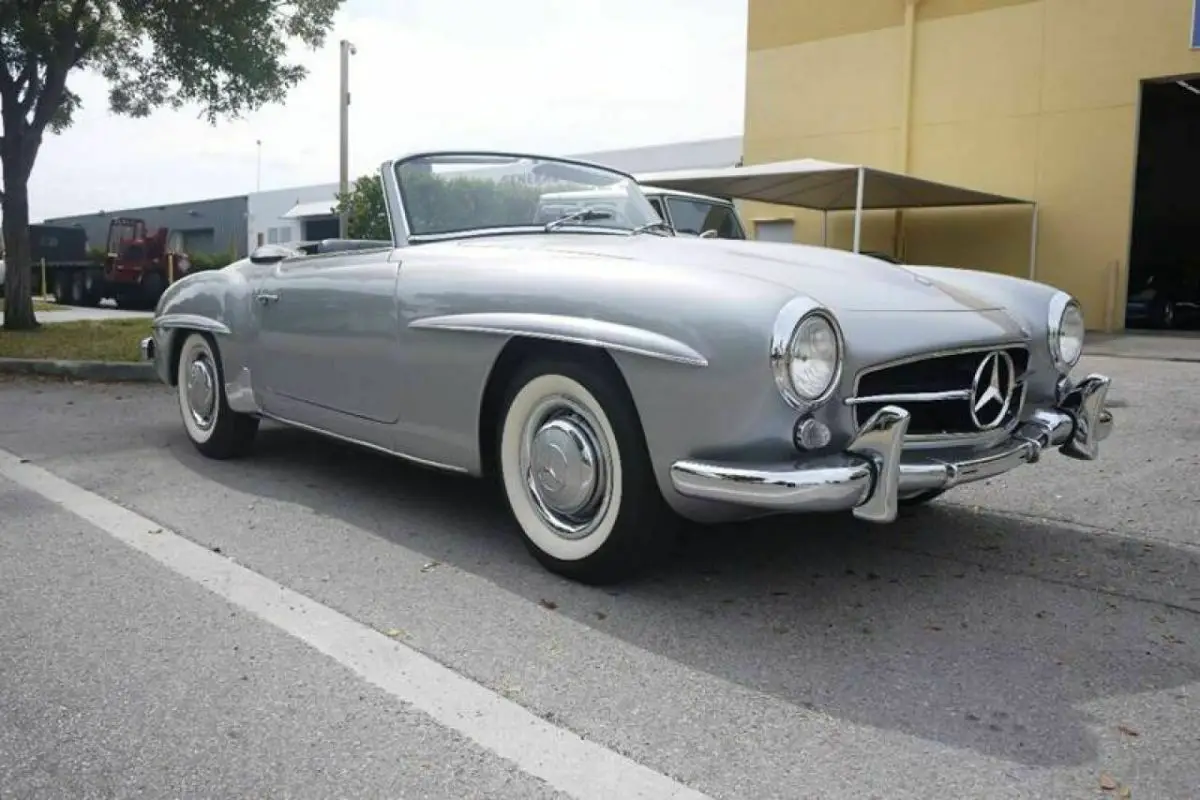 Performance Auto Wholesalers 190sl Silver Convertible Miami Classic