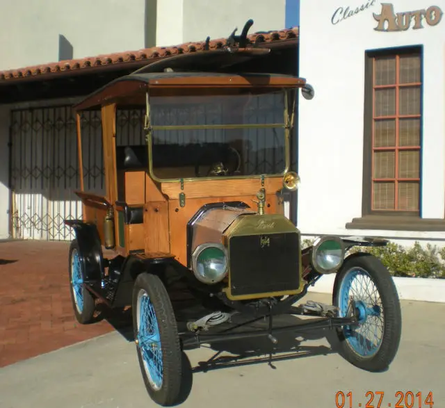 Rare 1914 Ford Model T Pick Up Truck No Reserve Frame Off Restoration