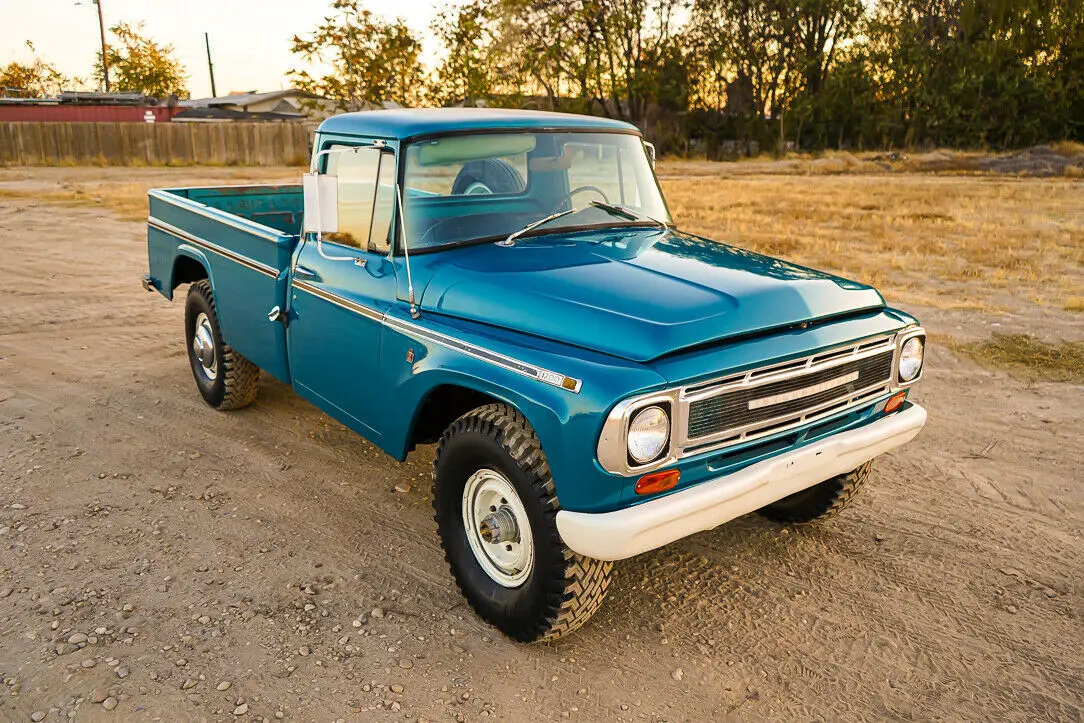 Rare 1968 International Harvester 1200c 4x4 Factory Deluxe Package Classic International