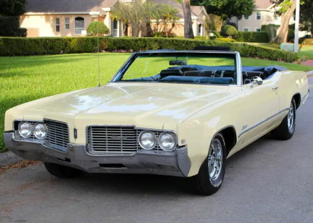 RARE 455 V-8 BIG BLOCK - 1969 Oldsmobile Delta 88 Convertible - 2K MI