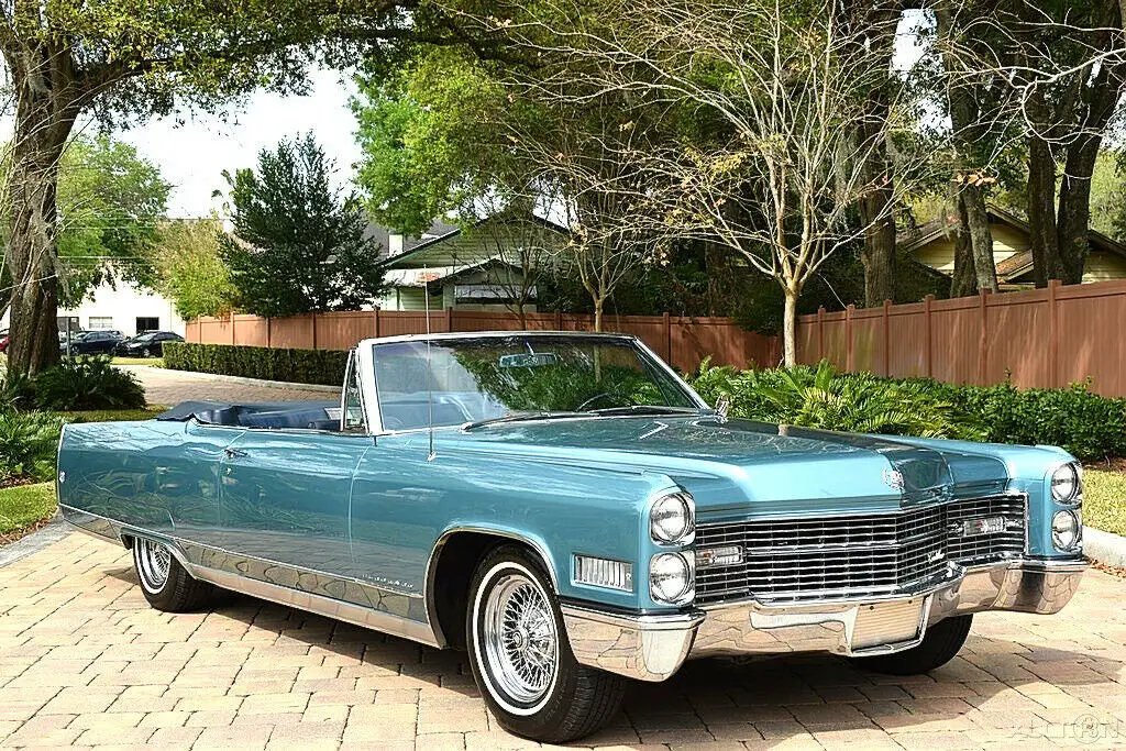 Remarkable Fully Restored Stunning 66 Cadillac Eldorado Convertible