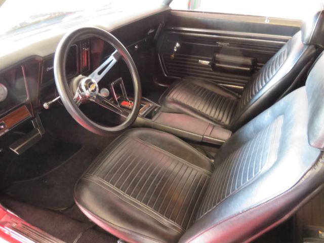 Restored 1969 Camaro Factory Red Black Interior V8 With Z28