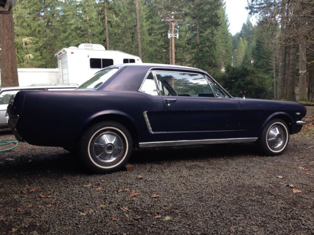 Second Owner 1965 Ford Mustang Coupe With Pony Interior C
