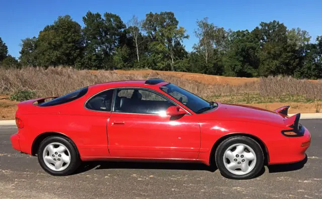 Toyota Celica Gts 1991 Fire Engine Red Front Wheel Drive Alb 5 Speed