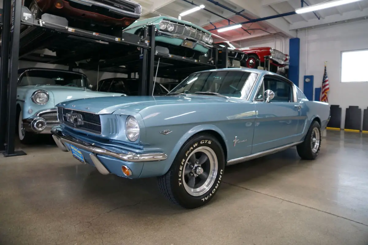 0 Miles 289 4bbl V8 Automatic Classic Ford Mustang 289 V8 2 2 Fastback 1965 For Sale