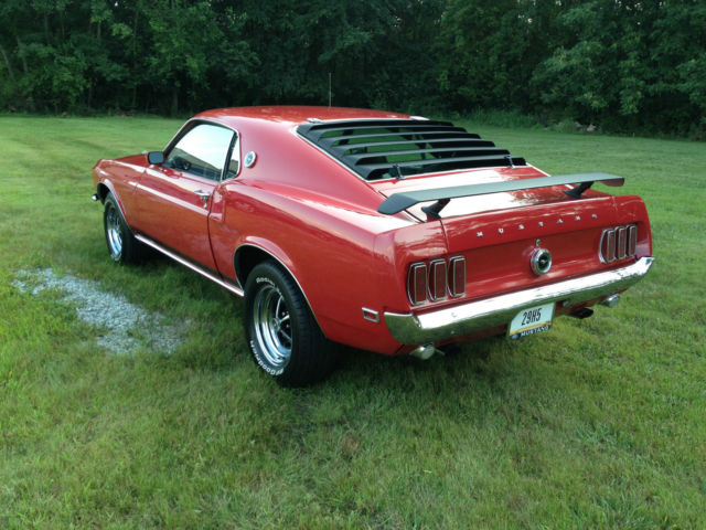'69 MUSTANG GT FASTBACK SPORTROOF 351 V8 WINDSOR WITH AUTOMATIC ...